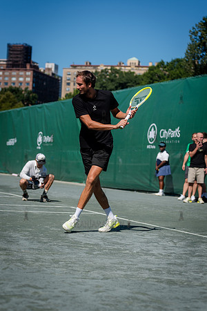 CPF Play - Lacoste Foundation Tennis Clinic - Central Park Tenni