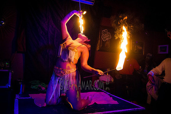 Kita St Cyr - Glow Burlesque - Hells Kitchen Lounge - Newark NJ - March 2017