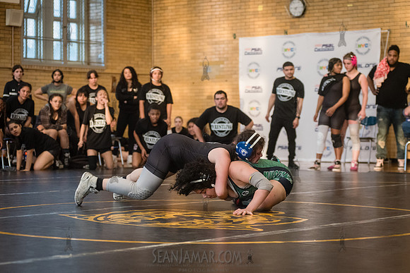 PSAL Girls Team Wrestling Championship - Grover Cleveland HS - N