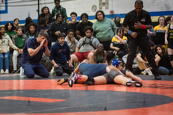PSAL Girls Individual Championships - Harry S Truman HS - NYC -