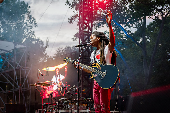 Esh Morgan - CPF SummerStage - VP Recprds 45th Anniversary - Rum