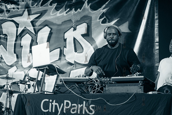 Funk Master Flex - Wild Style 35th Anniversary Reunion - East River Park Amphitheater - NYC - 2018