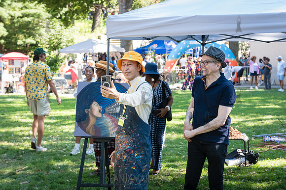 NYC SummerStage - Heath Gallery - We Outside Pop Up Exhibit - Ma
