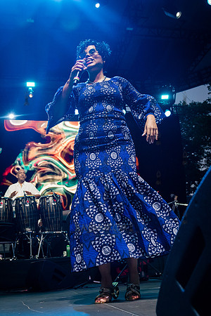 Brenda Navarrete + Melvis Santana - NYC SummerStage - Celia Cruz