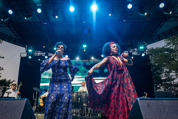 Brenda Navarrete + Melvis Santana - NYC SummerStage - Celia Cruz