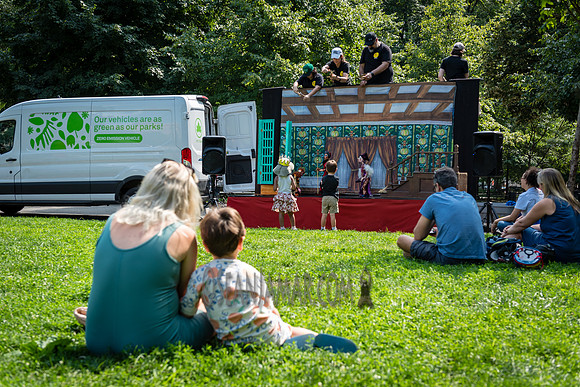 CPF Puppet Mobile - Cinderella Samba - Marcus Garvey Park - NYC