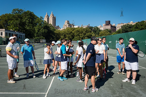 CPF Play - Lacoste Foundation Tennis Clinic - Central Park Tenni