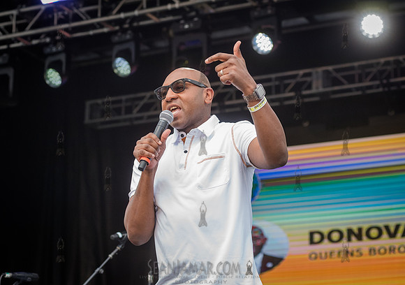 Queensboro President - Donovan Richards - NYC SummerStage - DJ R