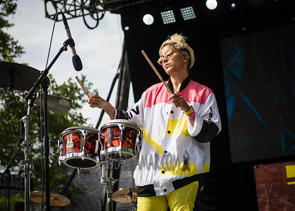 Madame Gandhi - Basement Bhangra 20th Anniversary - Central Park - NYC - 2017