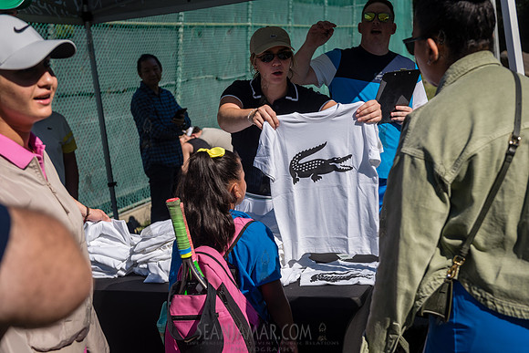 CPF Play - Lacoste Foundation Tennis Clinic - Central Park Tenni