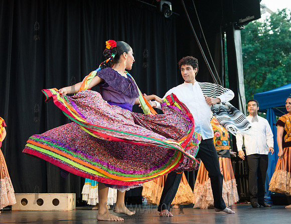 Calpulli Mexican Dance Company - Queensbridge Park - NYC - 2018