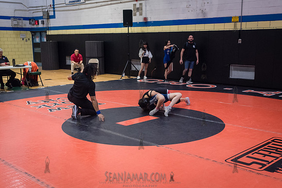 PSAL Girls Individual Championships - Harry S Truman HS - NYC -