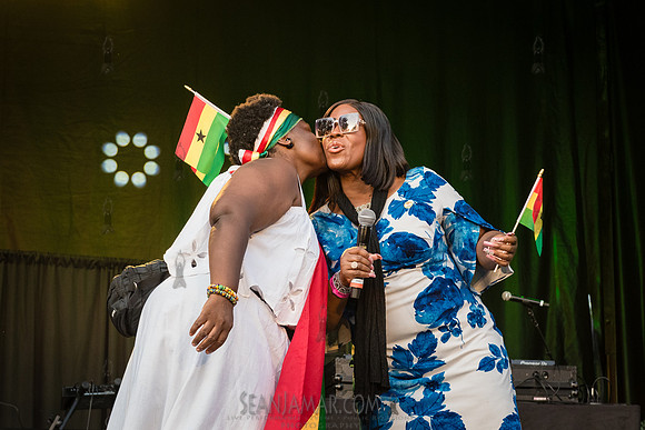 Vanessa L Gibson - NYC SummerStage - GhanaFest NY - Crotona Park