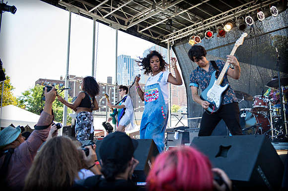 The Skins - Afropunk Festival - Commodore Barry Park - BK USA -