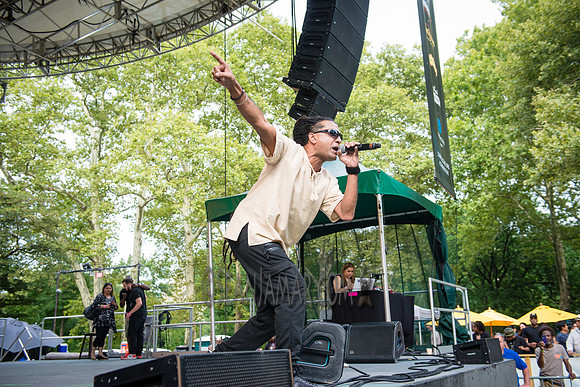 Apache Indian - Basement Bhangra 20th Anniversary - Central Park - NYC - 2017