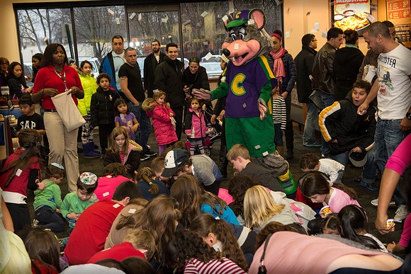 Christina's Princess Party - Chuck E. Cheese - Paramus NJ - 2012