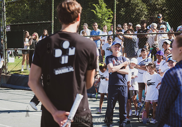 CPF Play - Lacoste Foundation Tennis Clinic - Central Park Tenni