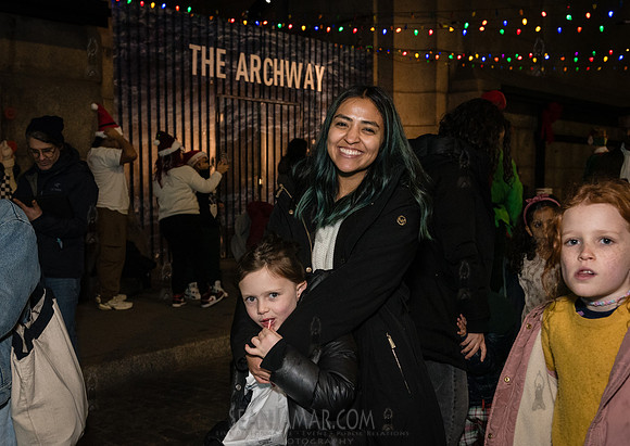 DID Christmas Tree Lighting - Dumbo Archway - NYC - 2024