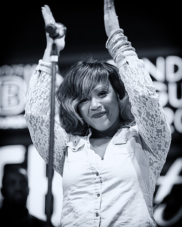 WBLS 6th Annual R&B Fest - Erica Campbell - Rumesey Playfield Central Park - NYC - 2014