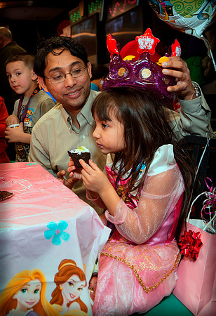 Christina's Princess Party - Chuck E. Cheese - Paramus NJ - 2012