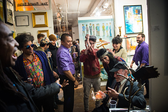 First Friday Pop Up Art Show & Music Showcase - Ward Nasse Gallery - SOHO NYC - May 2015