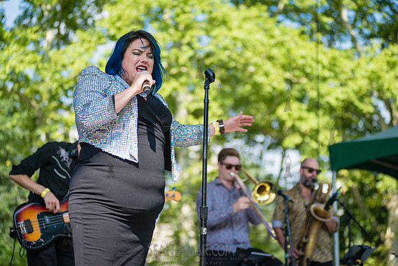 Hannah Williams & The Affirmations - Rumsey Playfield Central Park - NYC - 2018