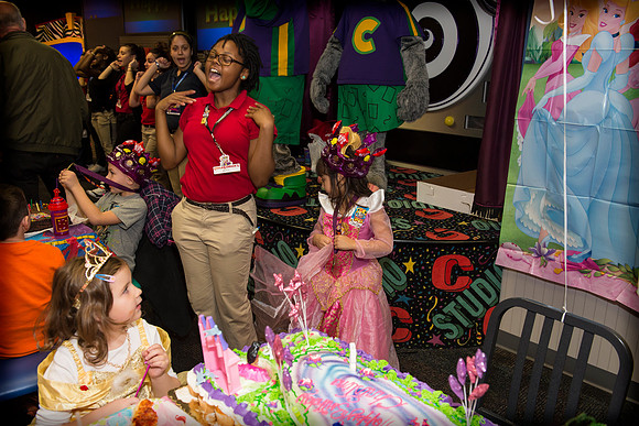 Christina's Princess Party - Chuck E. Cheese - Paramus NJ - 2012