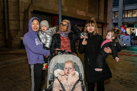 DID Christmas Tree Lighting - Dumbo Archway - NYC - 2024