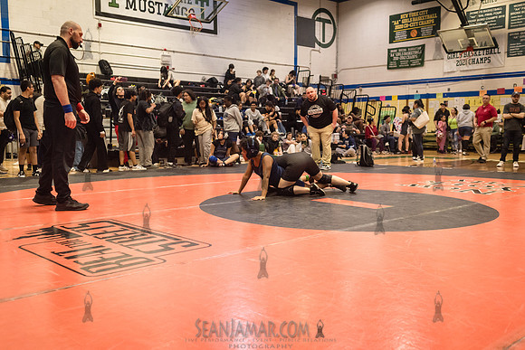 PSAL Girls Individual Championships - Harry S Truman HS - NYC -