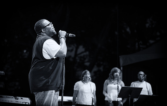 WBLS 6th Annual R&B Fest - David Hollister - Rumesey Playfield Central Park - NYC - 2014