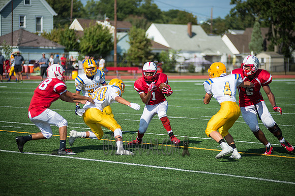 2016-09-17 Elmwood Park vs Lyndhurst - Varsity Football - Elmwood Park NJ