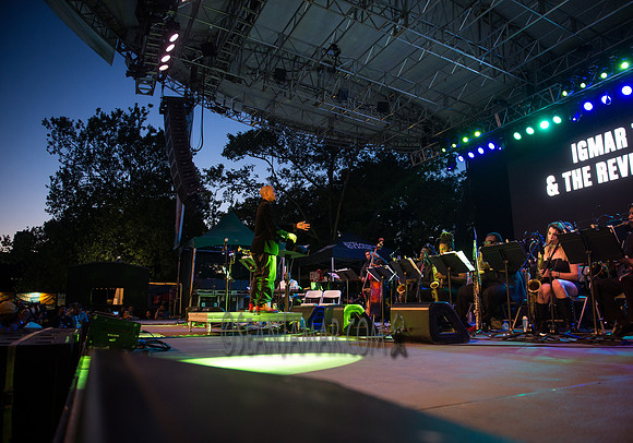 Igmar Thomas & The Revive Band f/ Nicholas Payton - Rumsey Playfield - Central Park NYC - 2016