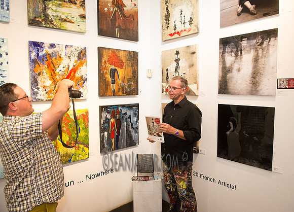 Partir sur un Nowhere - Artis Reception - Ward Nasse Gallery - SoHo NYC - 2016
