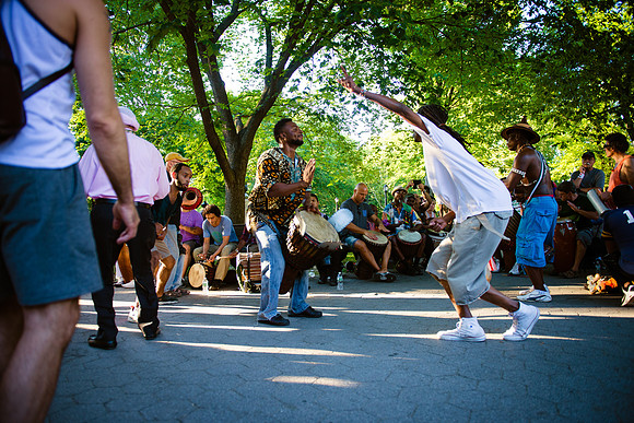 Chaka Chocolate Drum Circle - Central Park - NYC -2015
