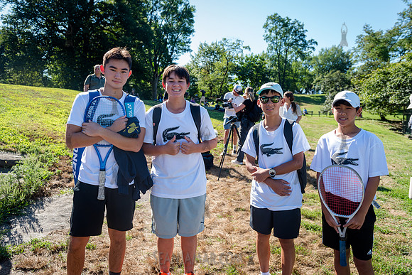 CPF Play - Lacoste Foundation Tennis Clinic - Central Park Tenni