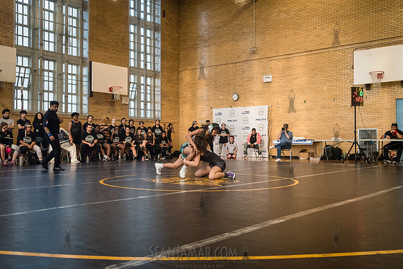 PSAL Girls Team Wrestling Championship - Grover Cleveland HS - N