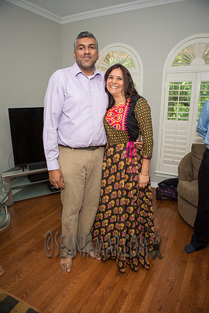 Khyaati and Joshua Ganesh Pooja - The Morar Home - Weatherford TX - 2017
