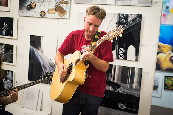 First Friday Pop Up Art Show & Music Showcase - Ward Nasse Gallery - SOHO NYC - Aug 2015