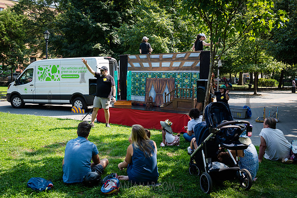 CPF Puppet Mobile - Cinderella Samba - Marcus Garvey Park - NYC