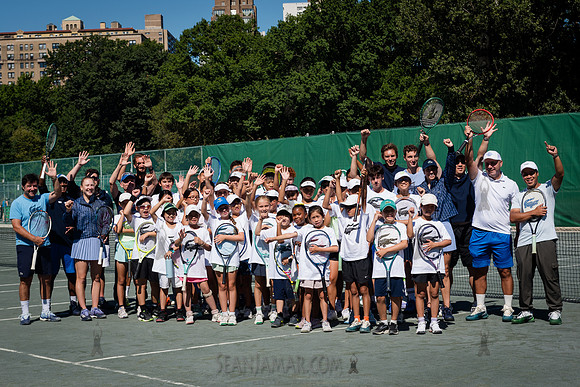 CPF Play - Lacoste Foundation Tennis Clinic - Central Park Tenni
