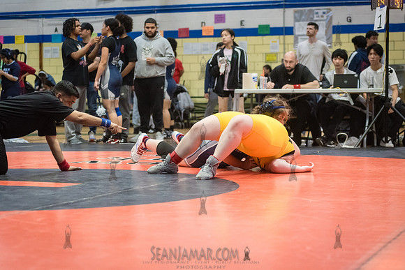 PSAL Girls Individual Championships - Harry S Truman HS - NYC -