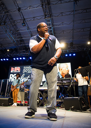 WBLS 6th Annual R&B Fest - David Hollister - Rumesey Playfield Central Park - NYC - 2014