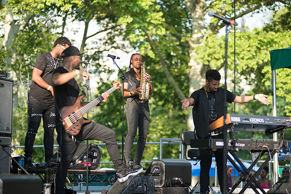 Pete Rock and The Soul Brothers - Rumsey Playfield Central Park - NYC - 2018