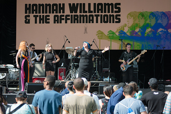 Hannah Williams & The Affirmations - Rumsey Playfield Central Park - NYC - 2018