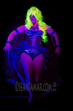 Cherry Valentine - Glow Burlesque - Hells Kitchen Lounge - Newark NJ - 2017