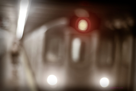 Bergen St. station #2 train
