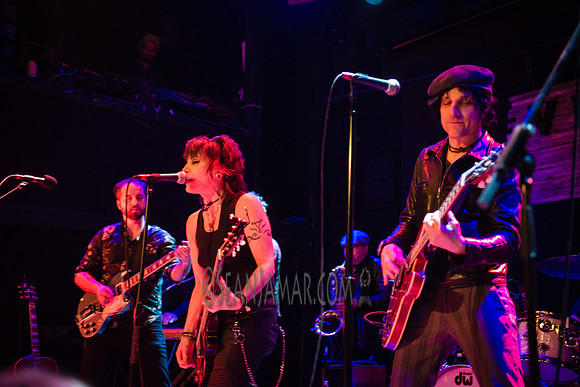 Jesse Malin & Band w/ Joan Jett - Velvet Elk Records Holiday Show - Bowery Ballroom - NYC - 2016