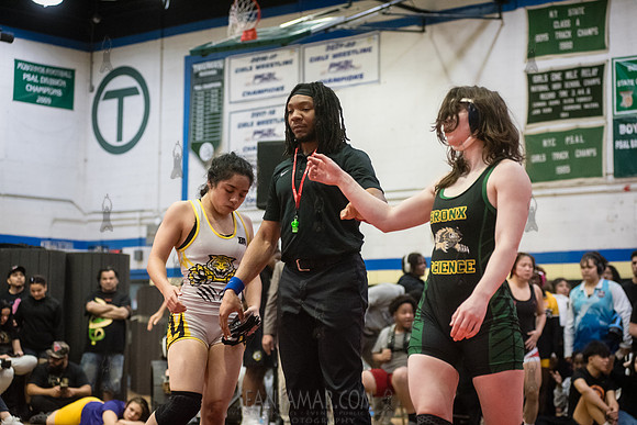 PSAL Girls Individual Championships - Harry S Truman HS - NYC -