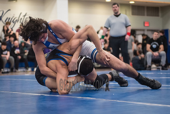 PSAL Winter Wrestling A Championships - Queens Metro HS - NYC -