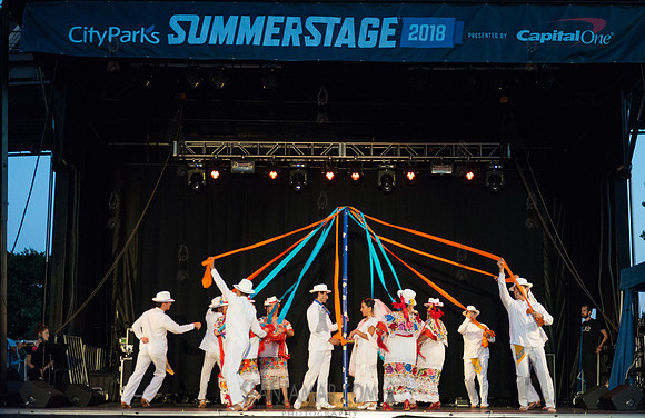 Calpulli Mexican Dance Company - Queensbridge Park - NYC - 2018